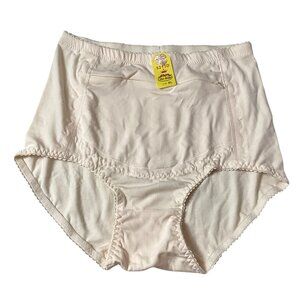 Ann Diane Panties With Zippered Pouch in Front, 6 Pack, Size XL, #5213D